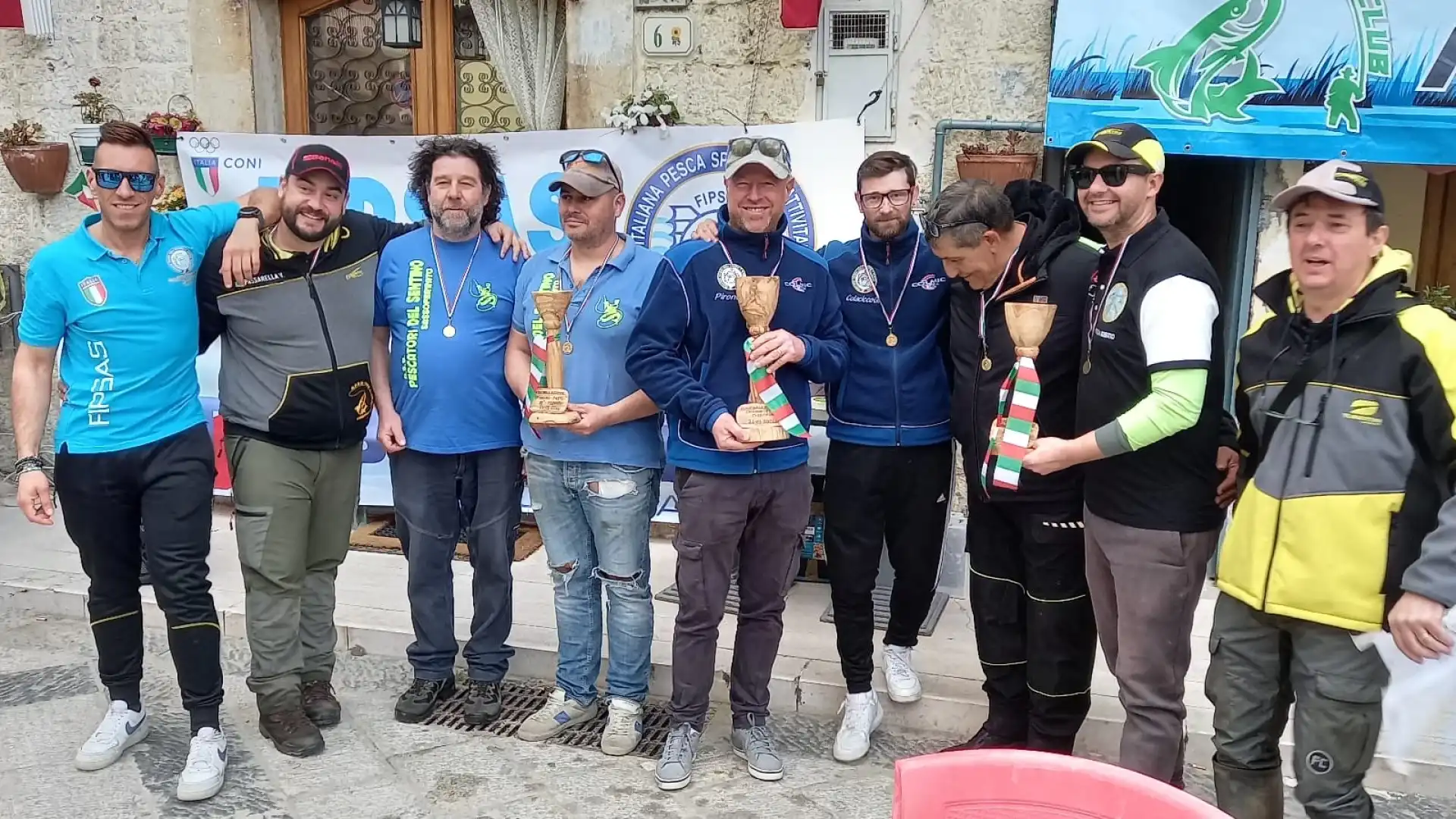 Pesca Sportiva, ASD Aesernia Fishing Team, sugli scudi a Prata Sannita.